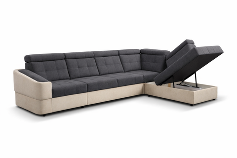 ALTO L2 139" x 88.8"  Wide Sleeper Sectional with Storage