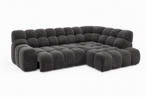 COMFORT  L 113" x 80" Wide Sectional with Electric Seat Extension
