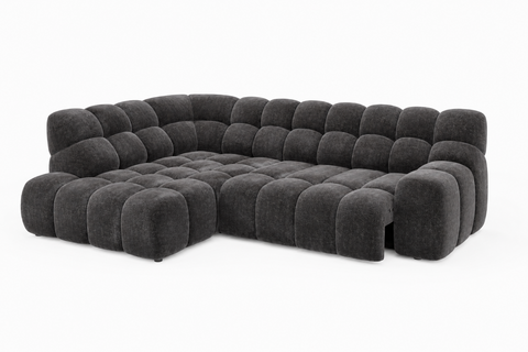 COMFORT  L 113" x 80" Wide Sectional with Electric Seat Extension