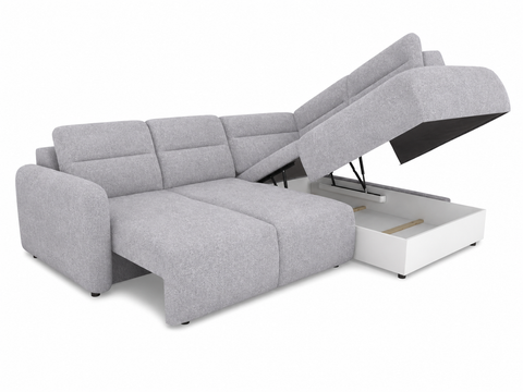 CAVARO L 103" x 87" Wide Sectional with Electric Seat Extension