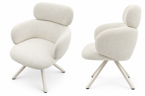 LINO Dining Chair Cream