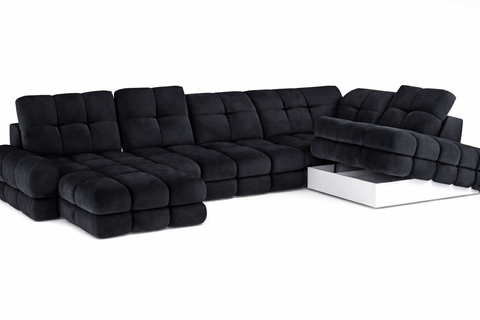 TORO XL 157.5" x 87" x 68" Wide Sectional with Electric Seat Extension