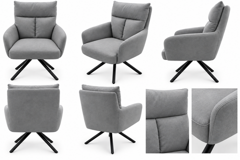 CLOUDA Dining Chair Vege Grey