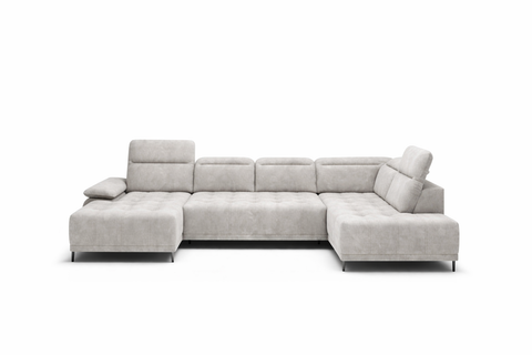FELICE XL 139" x 80" x 70" Wide Sectional with Electric Seat Extension
