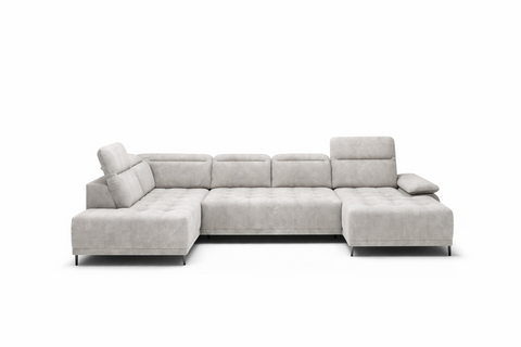 FELICE XL 139" x 80" x 70" Wide Sectional with Electric Seat Extension
