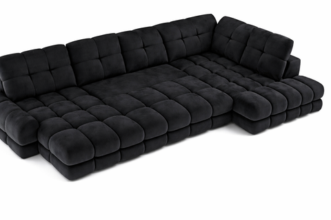 TORO XL 157.5" x 87" x 68" Wide Sectional with Electric Seat Extension