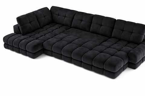 TORO XL 157.5" x 87" x 68" Wide Sectional with Electric Seat Extension