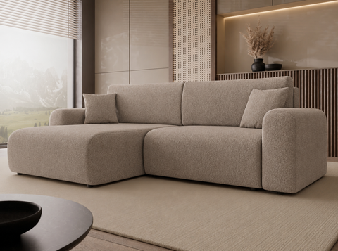VELARI L 96.5'' x 57'' Wide Sleeper Sectional With Storage