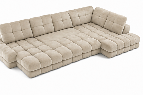 TORO XL 157.5" x 87" x 68" Wide Sectional with Electric Seat Extension