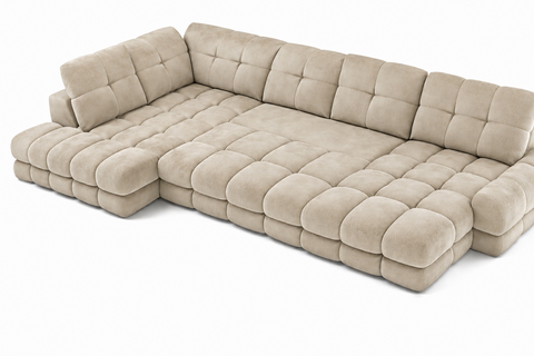 TORO XL 157.5" x 87" x 68" Wide Sectional with Electric Seat Extension