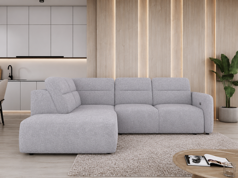 CAVARO L 103" x 87" Wide Sectional with Electric Seat Extension