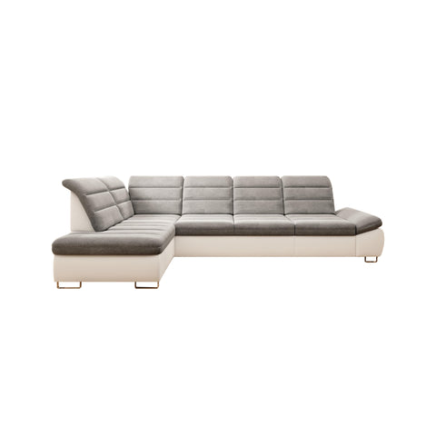 DONATELLA L2 136" x 80.5" Wide Sleeper Sectional with Storage