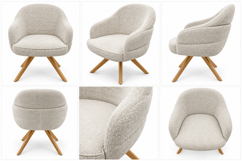 COMFY Dining Chair Beige
