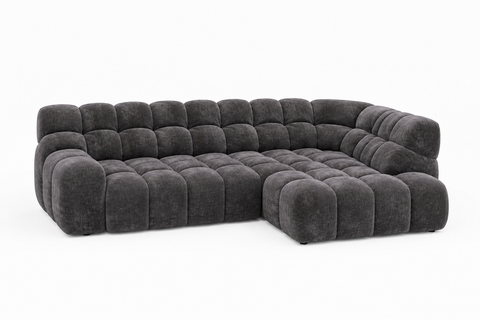 COMFORT  L 113" x 80" Wide Sectional with Electric Seat Extension