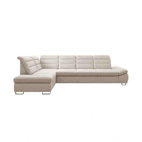 DONATELLA L2 136" x 80.5" Wide Sleeper Sectional with Storage