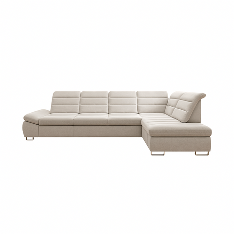 DONATELLA L2 136" x 80.5" Wide Sleeper Sectional with Storage