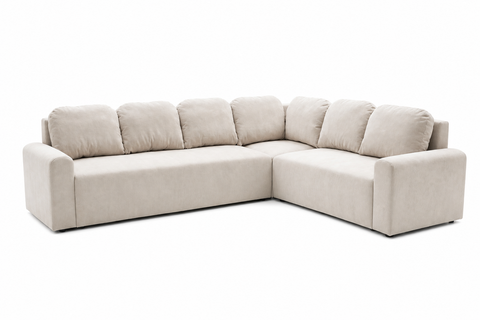 NEMO L2 121" x 96" Wide Sleeper Sectional with Storage