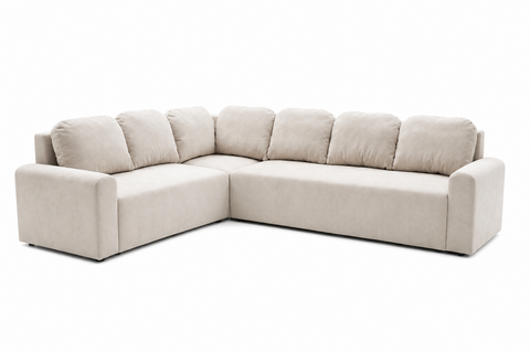 NEMO L2 121" x 96" Wide Sleeper Sectional with Storage