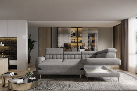 NAMU L 97" x 69" Wide Sleeper Sectional with Storage