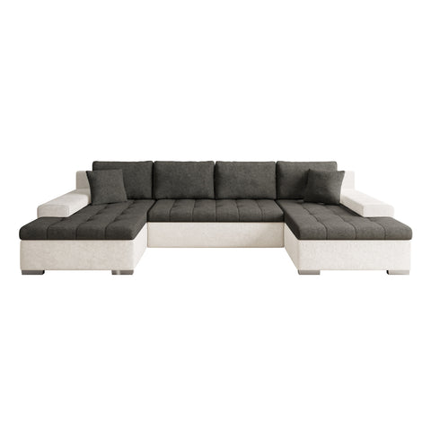 CESARE MAX 135" x 71.5"  Wide Sleeper Sectional with Storage