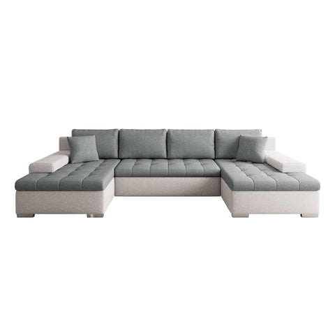 CESARE MAX 135" x 71.5"  Wide Sleeper Sectional with Storage