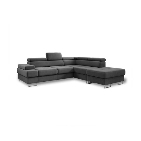 GALAXY L 103" x 88"  Wide Sleeper Sectional with Storage