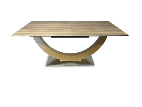 LUNARO 71" Ceramic Extendable Dining Table