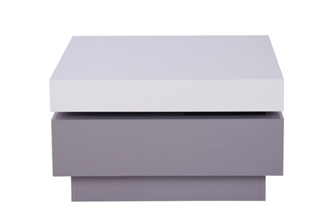 FALON White & Gray Coffee Table