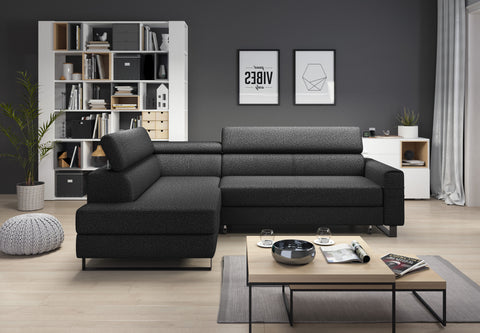 NEO L 98" x 72.5" Wide Sleeper Sectional with Storage