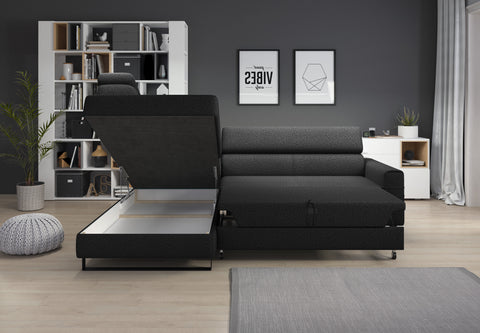 NEO L 98" x 72.5" Wide Sleeper Sectional with Storage