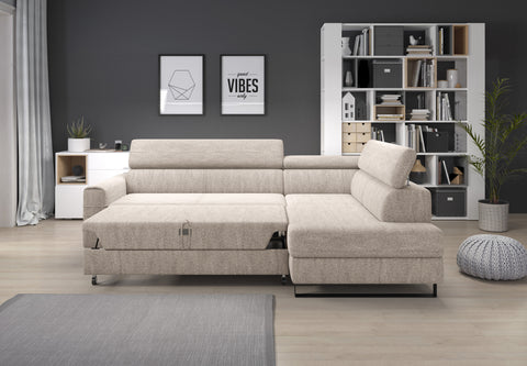 NEO L 98" x 72.5" Wide Sleeper Sectional with Storage