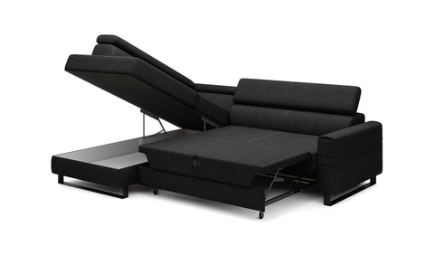 NEO L 98" x 72.5" Wide Sleeper Sectional with Storage