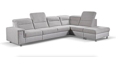 NICOLA L2 140" x 93" Wide Sleeper Sectional with Storage