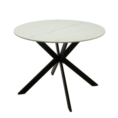 ORION Ceramic Round Dining Table 39.5"