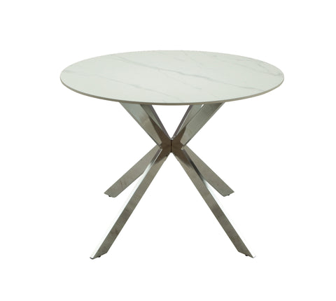 ORION Ceramic Round Dining Table 39.5"