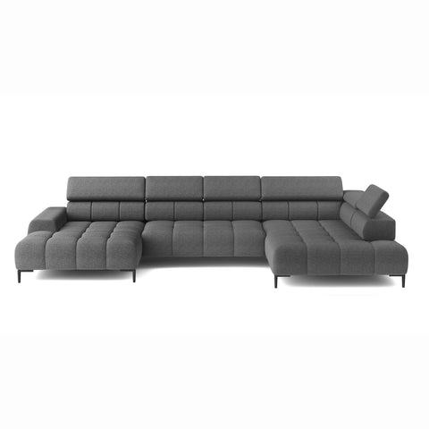 PALACE XL 151.5" x 85" x 68.5" Wide Sectional with Electric Seat Extension