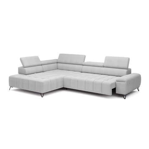 PALOSSO L 126" x 86" Wide Sectional with Electric Seat Extension