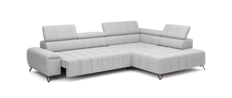 PALOSSO L 126" x 86" Wide Sectional with Electric Seat Extension