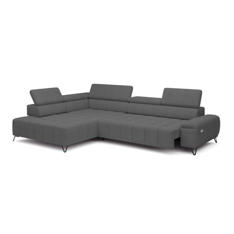 PALOSSO L 126" x 86" Wide Sectional with Electric Seat Extension