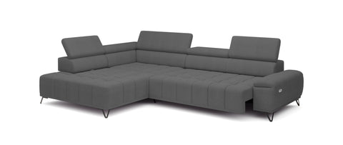 PALOSSO L 126" x 86" Wide Sectional with Electric Seat Extension