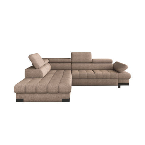 SULTAN L 103.5" x 88" Wide Sleeper Sectional with Storage