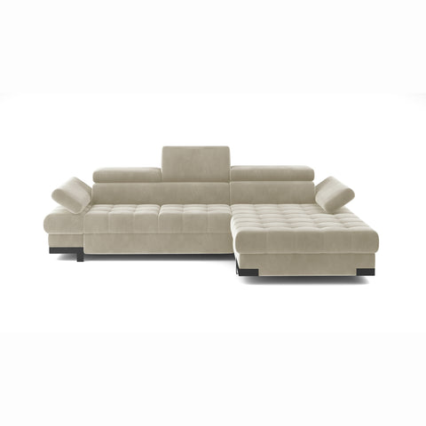 SULTAN MINI 106.5" x 68" Wide Sleeper Sectional with Storage