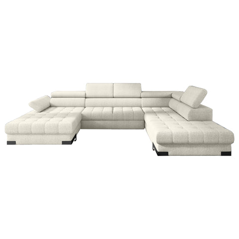 SULTAN XL 133.5" x 88" 68" Wide Sleeper Sectional with Storage