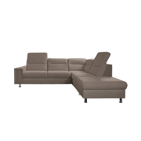 NICOLA L 111" x 93" Wide Sleeper Sectional with Storage