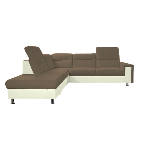 NICOLA L 111" x 93" Wide Sleeper Sectional with Storage