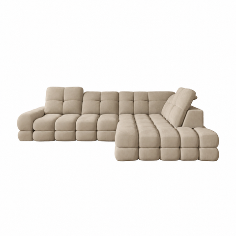 TORO L 119" x 85.5" Wide Sectional with Electric Seat Extension