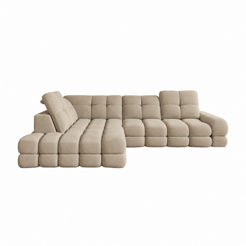 TORO L 119" x 85.5" Wide Sectional with Electric Seat Extension