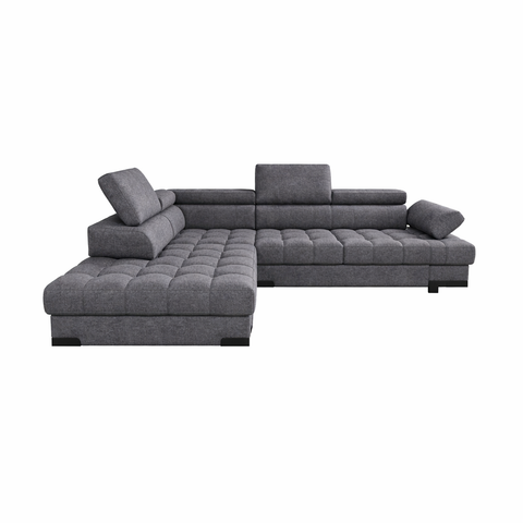 SULTAN L 103.5" x 88" Wide Sleeper Sectional with Storage