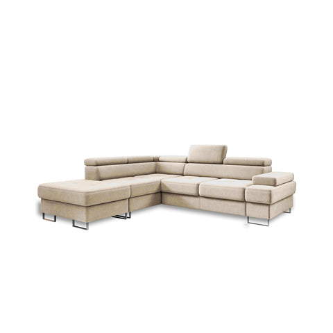 GALAXY L 103" x 88"  Wide Sleeper Sectional with Storage