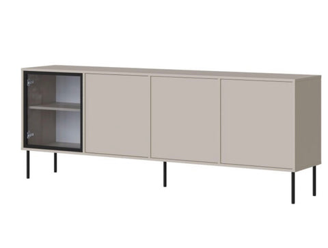 DOMI 4 DOOR DRESSER CASHMERE